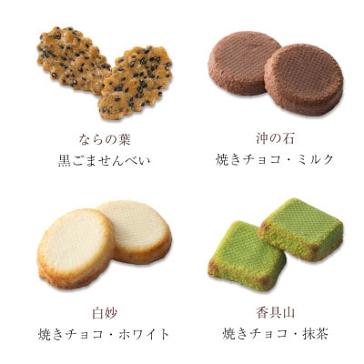 【長岡京 小倉山荘】をぐら山春秋 あられ&ショコラ ベイクドタイプ 化粧箱(中)(10袋)