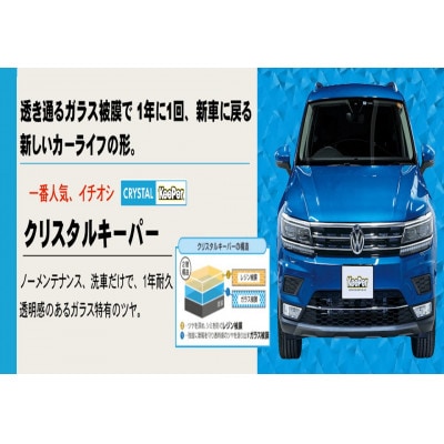 ふるさと納税KeePerの「クリスタルキーパー」コーティング割引券　12500円分