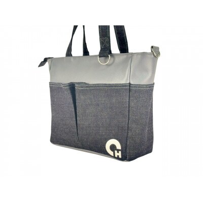 ポケット沢山バッグ(ダークグレー)