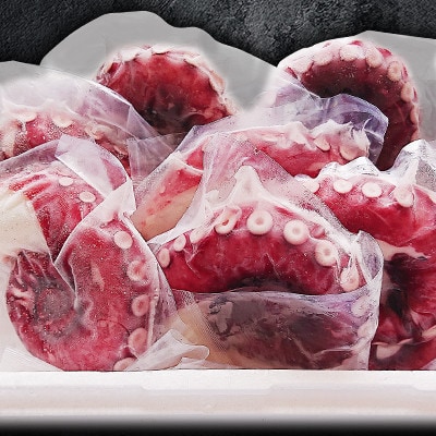 【丸富水産】北海道産　食べ切りサイズの煮たこ足(柳たこ)小分けセット　700g