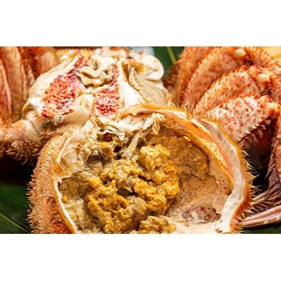 【ふるさと納税限定】ミソと身がぎっしり詰まった〈毛がに(大)〉約500g×4尾