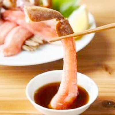 「本ずわい蟹」むいちゃいました!!20本(計500g)