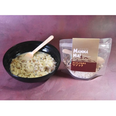 マンマミーア!トレイルフード　かじかのともあえリゾット