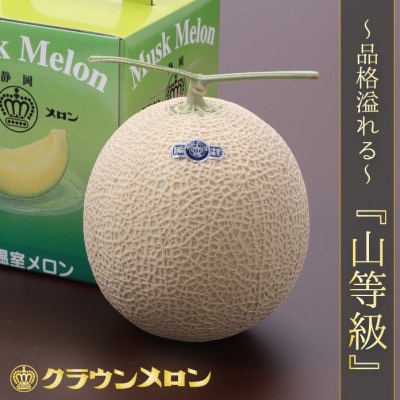 【通年出荷】クラウンメロン(山等級)　6玉詰