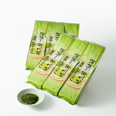 静岡・深蒸し掛川茶(一番茶100%)200g×6袋(1.2kg)セット(静岡県掛川産)