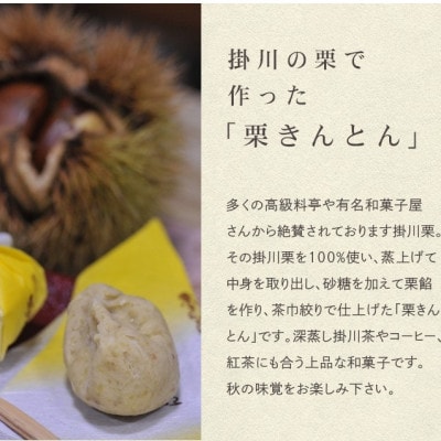 萩野屋 掛川栗の 栗きんとん 6個×3箱 計18個入