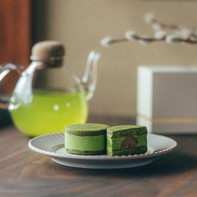 バターサンド GABU(掛川産抹茶と和栗)4個入り 掛川グランドホテル