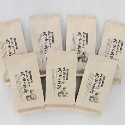 【訳あり】深蒸し掛川茶　1kg超　見た目よりも味重視という方向け(150g×7本入)