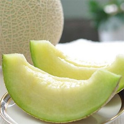 静岡県産　高級アローマメロン　白級　約1.4kg×6玉 2玉×3箱