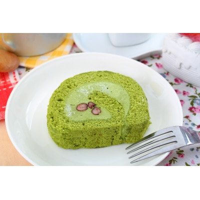 掛川の抹茶がたっぷり!抹茶ムースロールケーキ2本セット