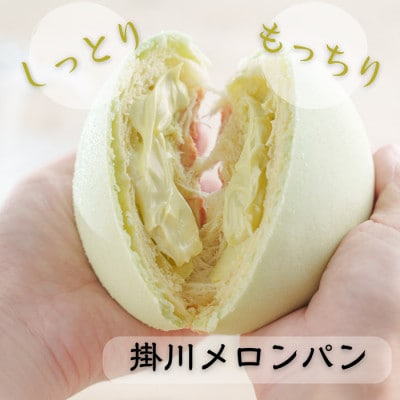 掛川メロンパン10個入り　～メロンを堪能できる 特別なメロンパン～