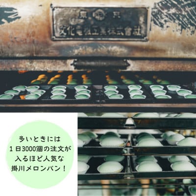 掛川メロンパン詰め合わせ(掛川メロンパン5個・掛川茶メロンパン5個)計10個入りセット