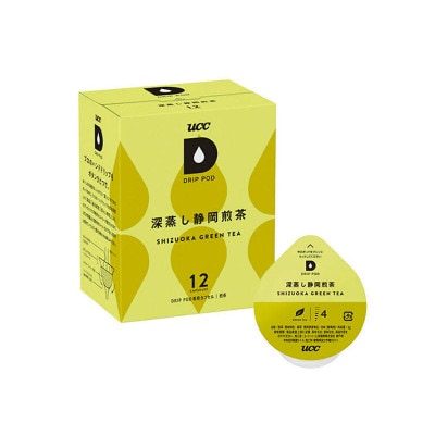 UCC「深蒸し静岡煎茶」ドリップポッドカプセル 4箱(48杯分)