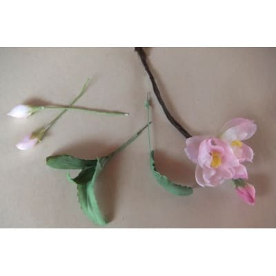 【茶の花】四季を彩る創作草もの盆栽(工芸品)～工房椿