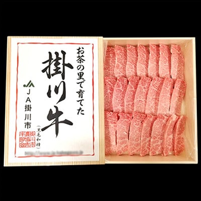 掛川牛(黒毛和種)カルビ焼肉用 500g(冷凍)