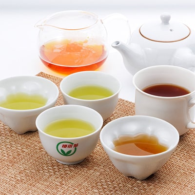 ティーバッグ詰め合わせセット(水出し煎茶・ほうじ茶・和紅茶・掛川茶桃・掛川茶桜)