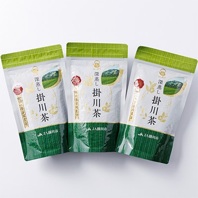 贅沢な詰め放題　深蒸し掛川茶(茶葉) 220g×3袋