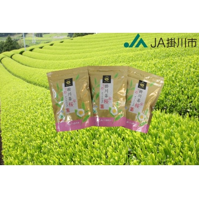 掛川茶ティーバッグ桜　3袋セット(1袋20個入)