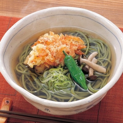 池島 手折り銘茶そば詰め合わせ(12食入・つゆ付)ギフト箱 M-12