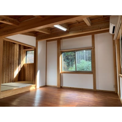 B&Bゲストハウス「森の駅」(森の間)4人宿泊券