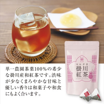 和紅茶ティーバッグ「マルナカ掛川紅茶」(2.5g×20個入)×3袋セット