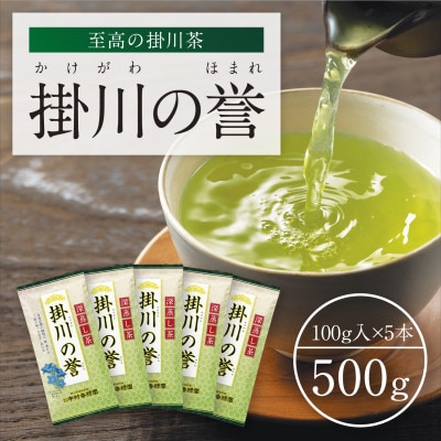 高級深蒸し掛川茶「掛川の誉」100g×5本セット