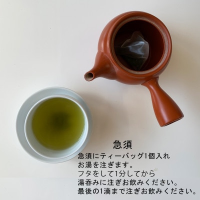 深蒸し掛川茶　ふだん飲み「草印」ティーバッグ5g×40個入り×3袋セット