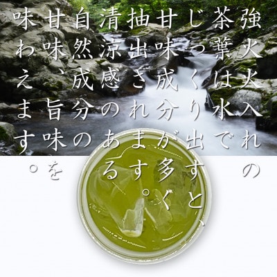 深蒸し掛川茶　金の水出し緑茶ティーバッグ　5g×30個入り×3袋セット