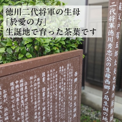 【さとふる限定】オーガニックビレッジ掛川、有機農業の会セレクト(3)「有機栽培　深蒸し掛川茶]