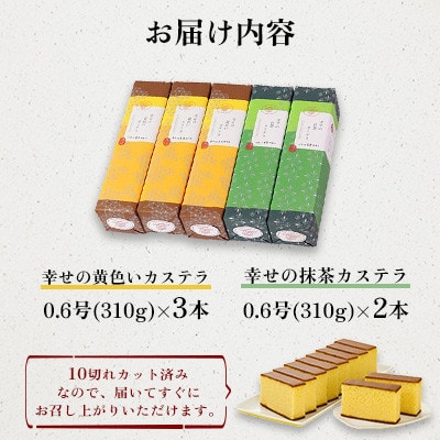 【毎月定期便】【長崎心泉堂】プリプリ新鮮卵使用!しっとり老舗カステラ5本詰合せ　全12回
