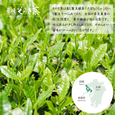 そのぎ茶「玄冬」100g×5本入ギフト　長崎県/東彼杵町　蒸し製玉緑茶