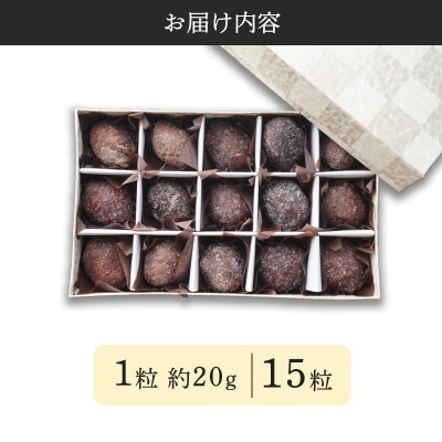 渋皮栗甘納豆 15粒入り 和菓子スイーツ プレゼントにもおすすめ 京都府綾部市 BSCN018