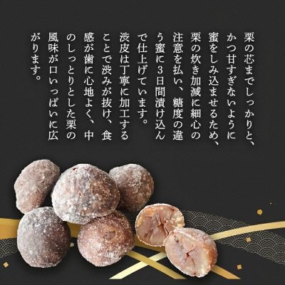 渋皮栗甘納豆 15粒入り 和菓子スイーツ プレゼントにもおすすめ 京都府綾部市 BSCN018