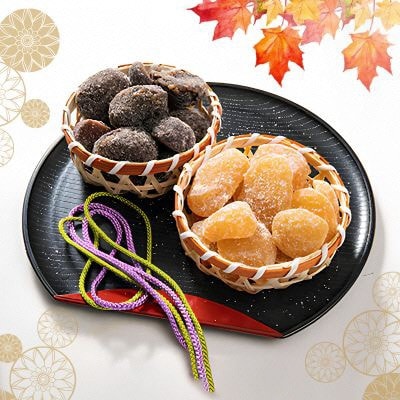 【訳あり】割れ渋皮栗甘納豆2袋&割れムキ栗甘納豆2袋 和菓子スイーツ BSCN032