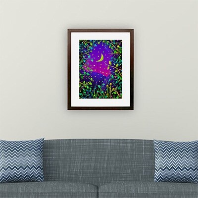 ＼京都・綾部の癒やし系作家/【絵画】　9月の秘密　額装サイズ526mmx412mm