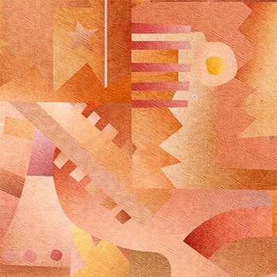 \京都・綾部の癒やし系作家/【絵画】 パレード 額装サイズ526mmx412mm