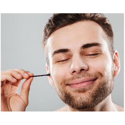 【富田林市産】山洋 黒いよく取れる こだわり綿棒 (150本入×60個セット)総本数9,000本入