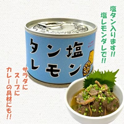 タン塩レモン缶詰　24缶