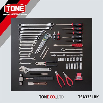 TONE　TSA3331BKツールセット(マットブラック)