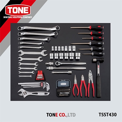 TONE TSST430ツールセット(レッド)