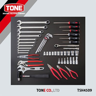 TONE　TSH4509ツールセット(レッド)