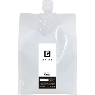 【除菌消臭剤】G-MIST100 スプレー300ml+詰替用1L+専用容器2本