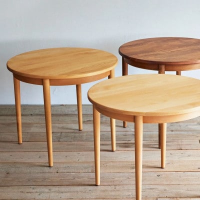 Karl Dining Round 84 Table ナチュラル色【SWOF】