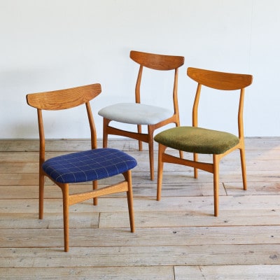 Cordial Dining Chair BRフレーム 倉敷帆布 グレー杢【SWOF】