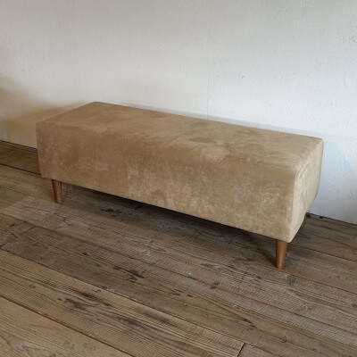 130 Bench(130ベンチ)PFスウェード ベージュ BR鉛筆脚【SWOF】