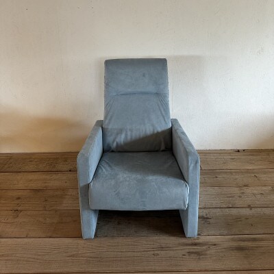 Bulb Chair(バルブチェア)PFスウェード グレイッシュブルー【SWOF】