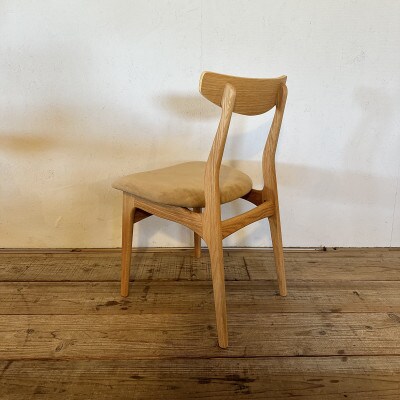 Cordial Dining Chair NAフレーム PFスウェード ベージュ【SWOF】