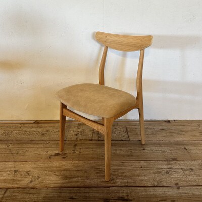 Cordial Dining Chair NAフレーム PFスウェード ベージュ【SWOF】