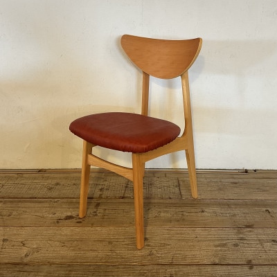 Karl Dining Chair(カールダイニングチェア)ランド レッド NAフレーム【SWOF】