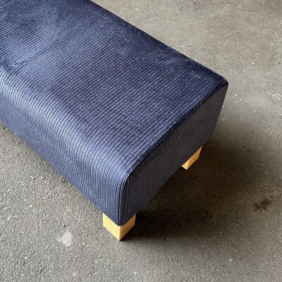 90 Bench(90ベンチ)コーデュロイ ネイビー NAベース脚【SWOF】
